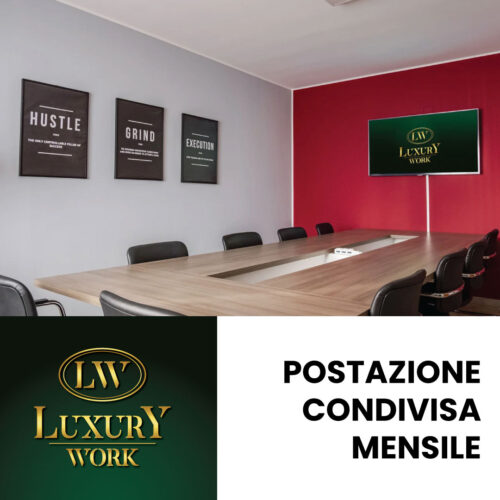 Postazione Condivisa Mensile